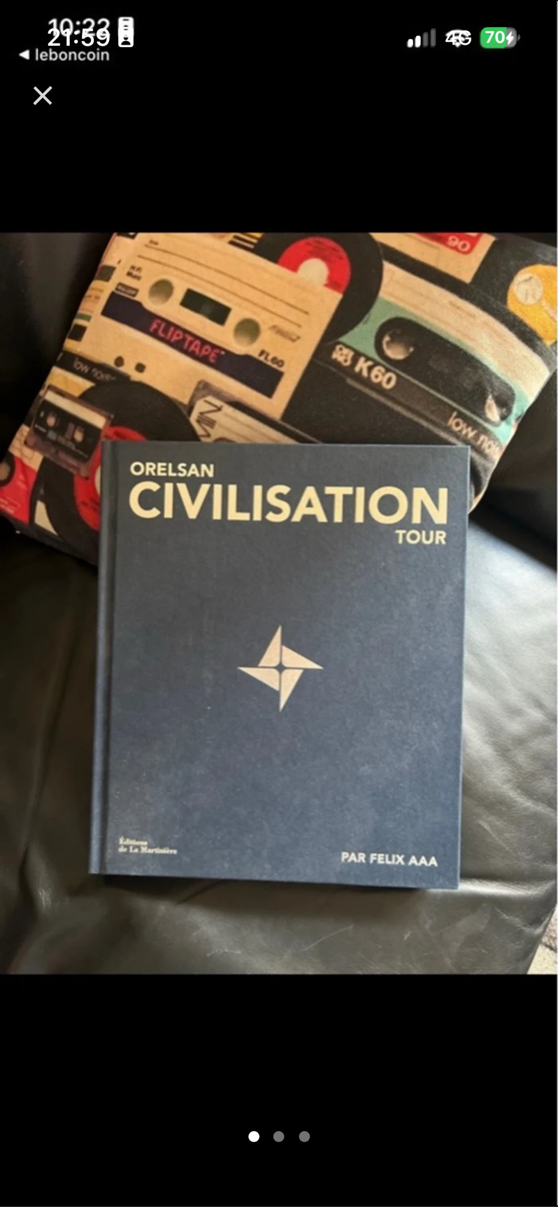 Livre Orelsan civilisation édition limitée collector rare